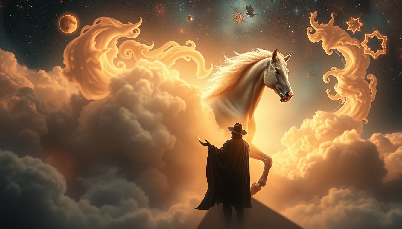 Ein starkes Pferd im Traum symbolisiert neue Kraft und Chancen.