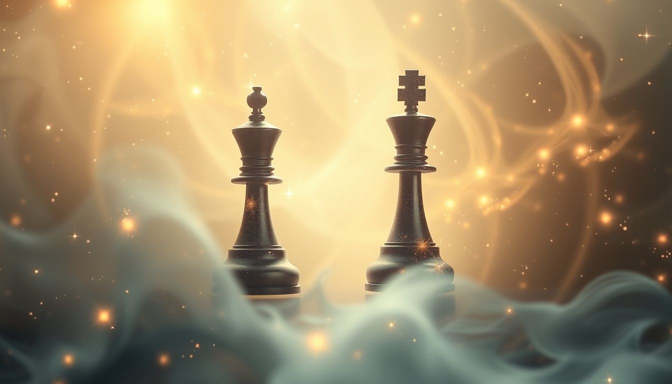 Traum von Schachgewinn symbolisiert strategischen Erfolg und geistige Klarheit.