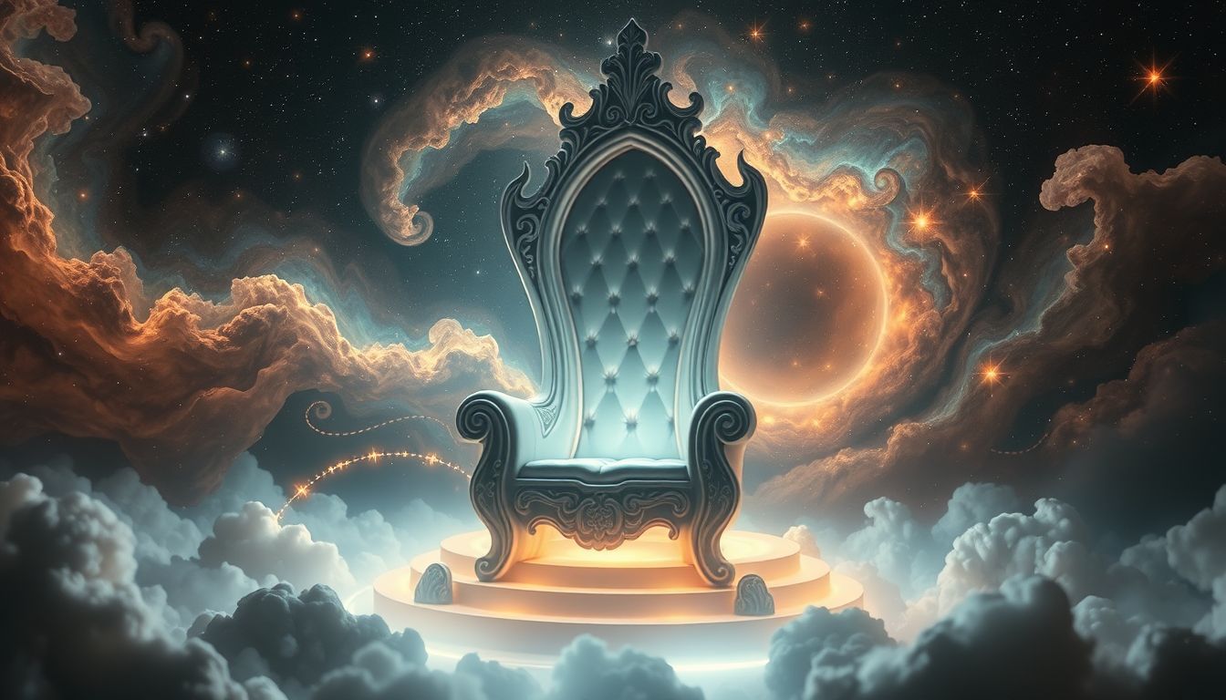 Der Geburtsstuhl symbolisiert im Traum Macht und Neubeginn als Thron.