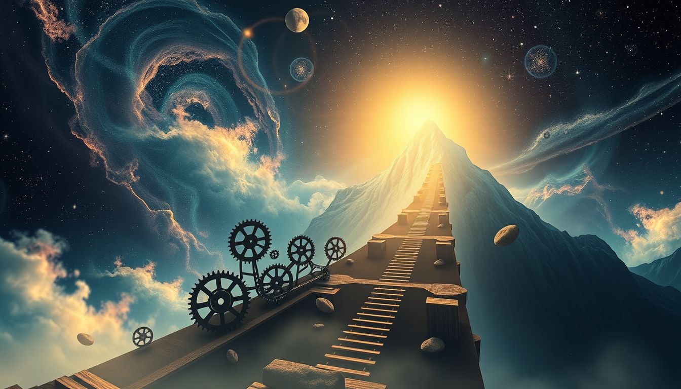Der Gipfel symbolisiert im Traum erreichbare persönliche Höchstleistungen.