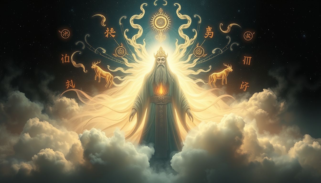 Ein mongolischer Schamane im Traum symbolisiert spirituelle Führung und Weisheit.