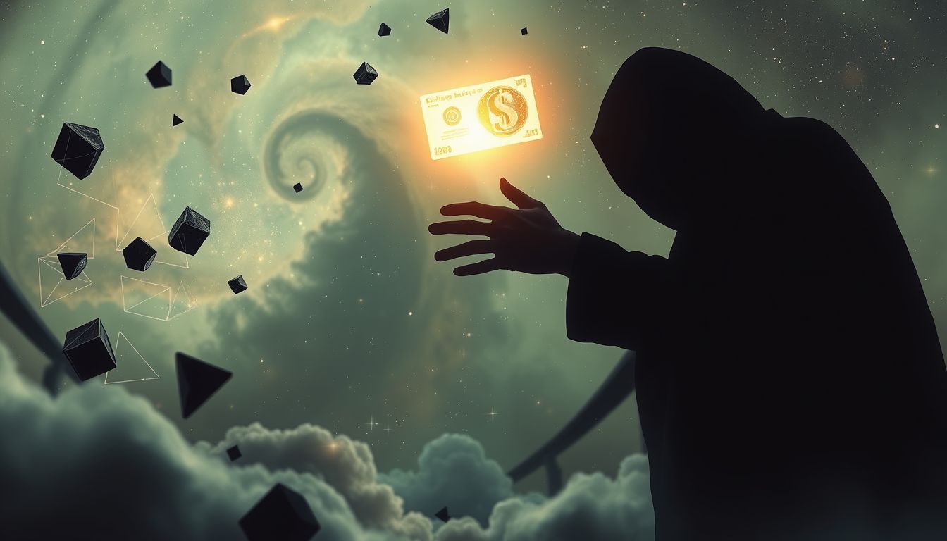 Im Traum Gehaltscheck stehlen symbolisiert verborgene finanzielle Ängste.