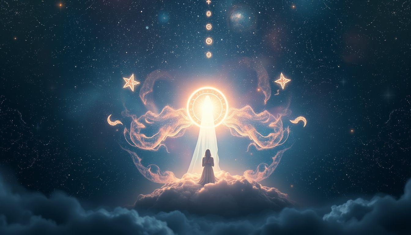 Ein Traum von religiöser Autorität symbolisiert spirituelle Führung und Gewissensprüfung.