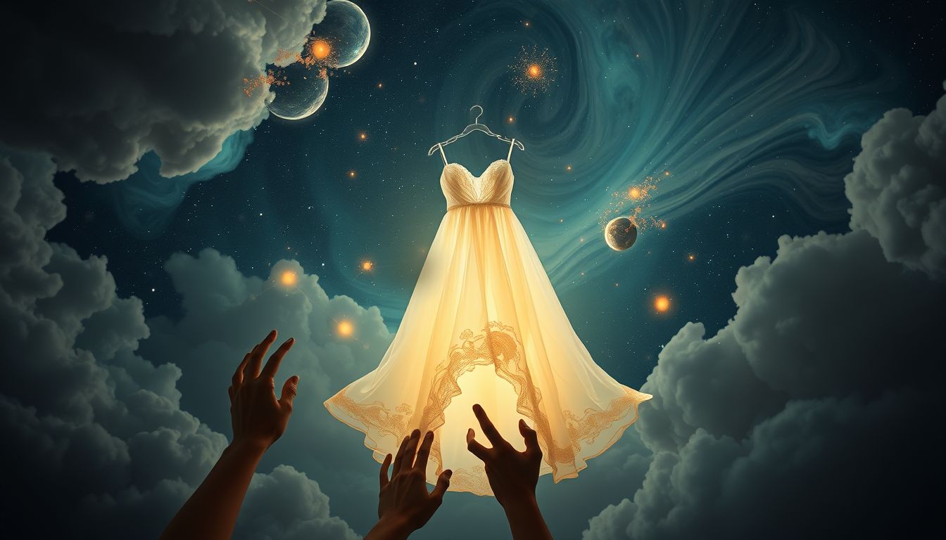 Ein Kleid kaufen im Traum symbolisiert neue Lebensphasen und Wandel.
