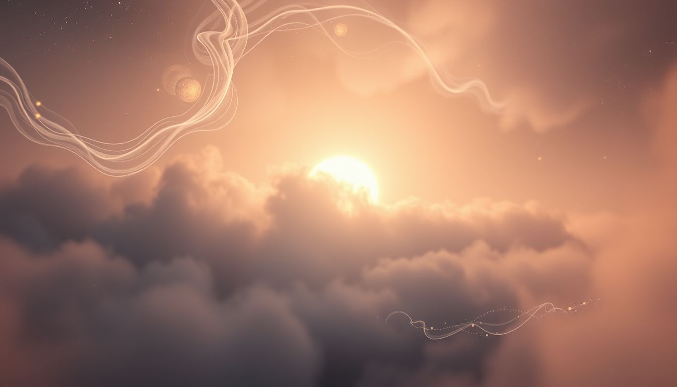 Im Nebel den Zenit sehen symbolisiert Unsicherheit und verborgene Ziele.