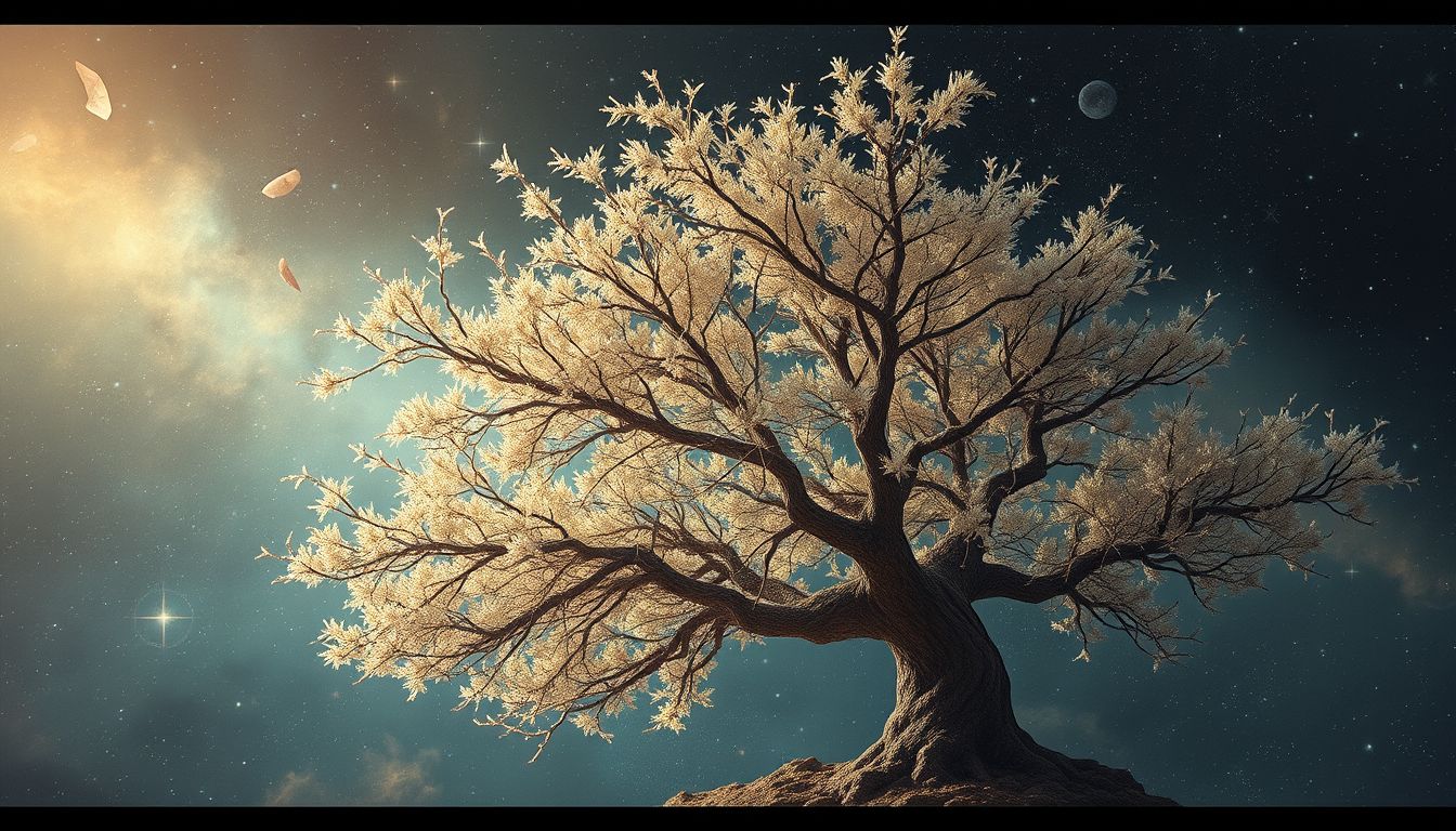 Ein kranker Wacholderbaum im Traum symbolisiert innere Erschöpfung.
