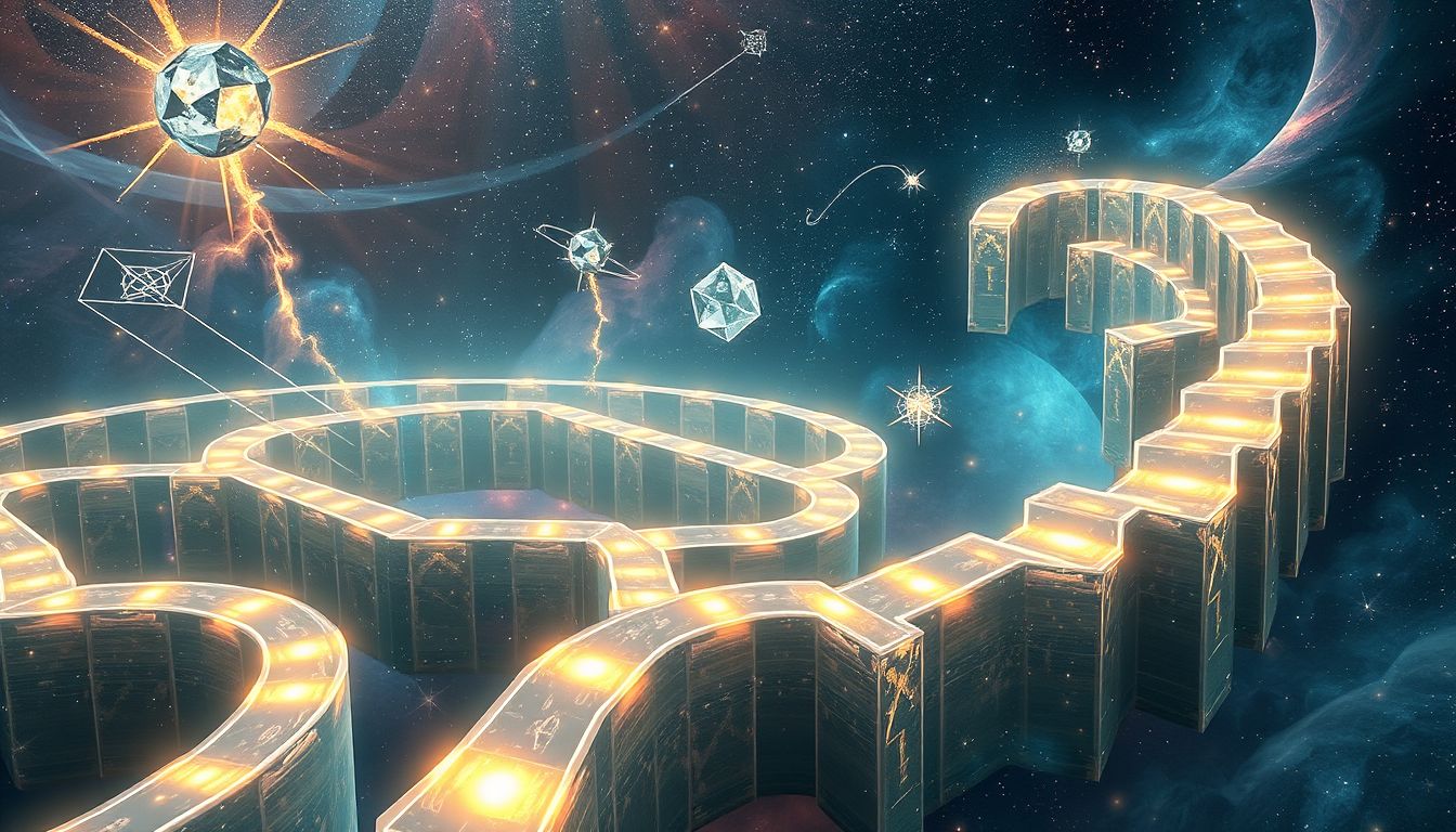 Ein Labyrinth-Traum symbolisiert oft innere Orientierungslosigkeit und Entscheidungsdruck.