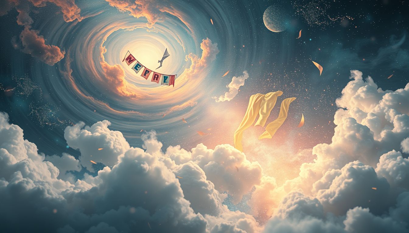 Ein Unwetter in Landesfeiern-Traum symbolisiert unerwartete Lebensstörungen.