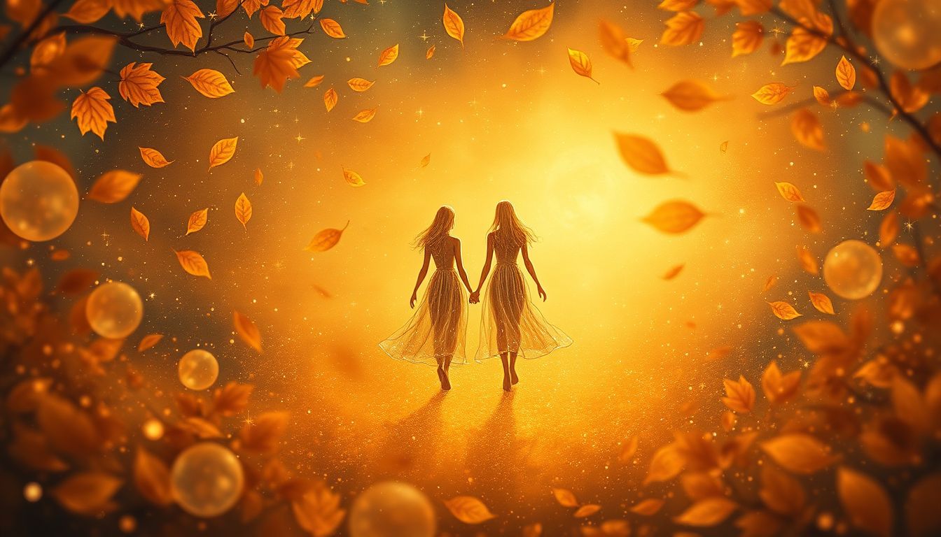 Ein Herbstspaziergang symbolisiert oft Liebe, Nähe und Veränderung im Traum.
