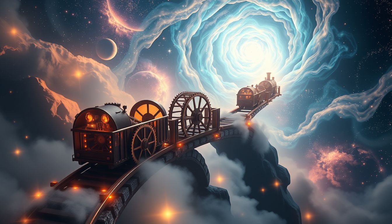 Die Zahnradbahn symbolisiert im Traum oft unbekannte Lebenswege.