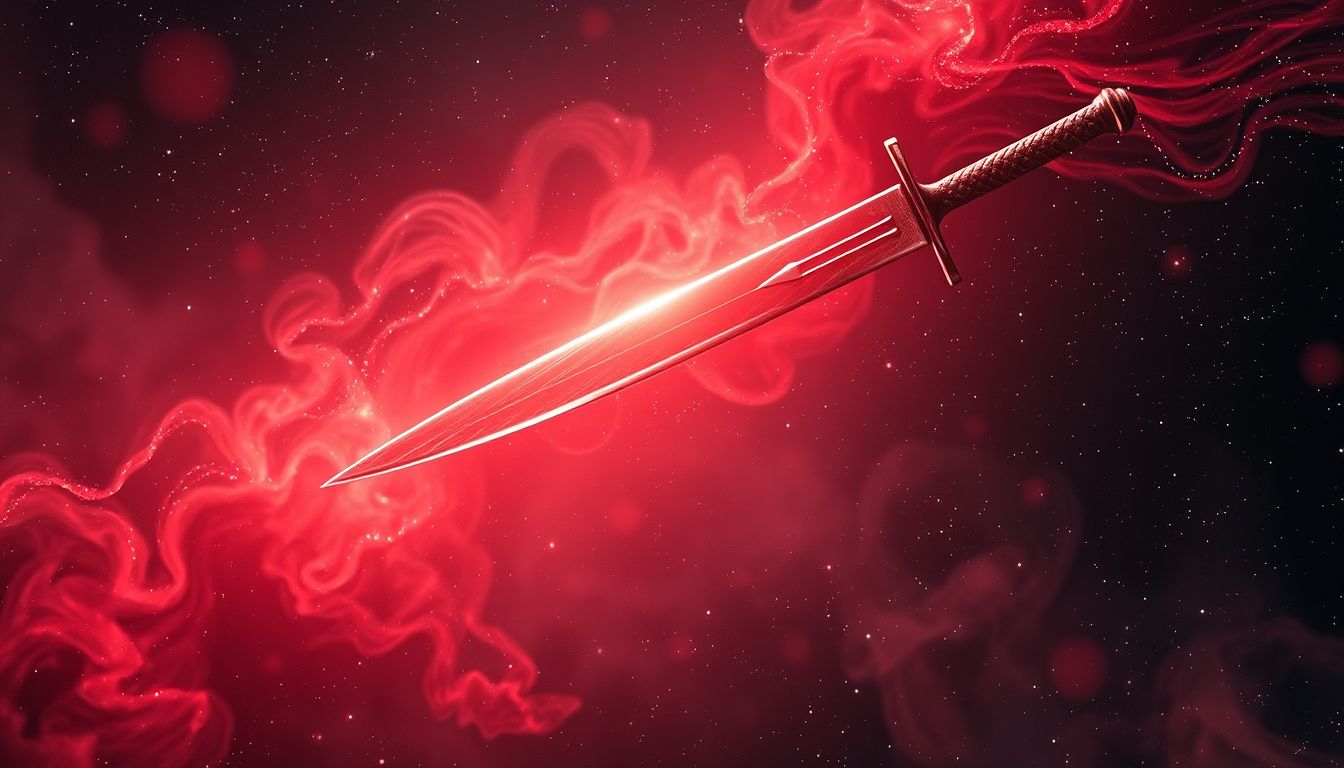 Blut im Traum mit Cuttermesser symbolisiert oft innere Konflikte.