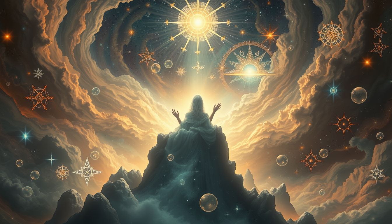 Traum 24 symbolisiert inneren Fortschritt und spirituelle Erleuchtung.