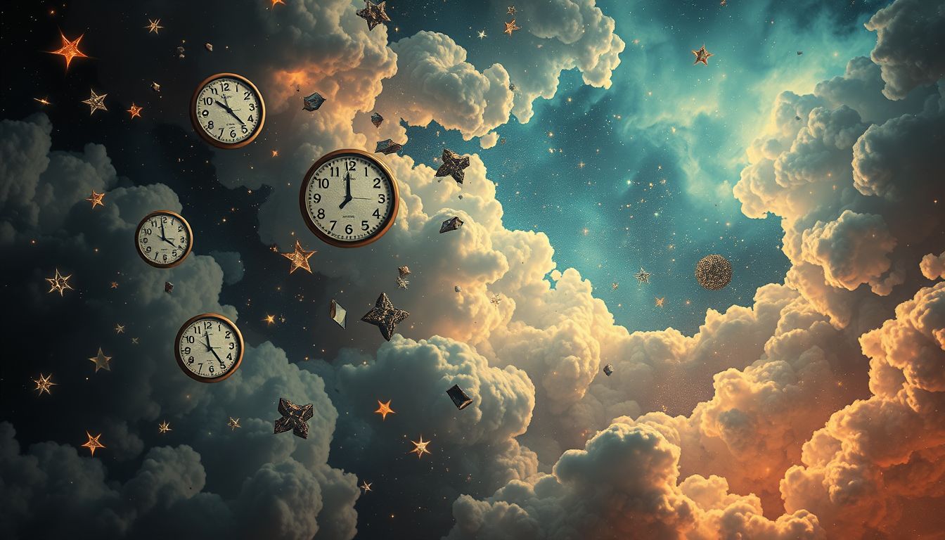 Im Traum zu spät kommen symbolisiert oft innere Unruhe und Stress.