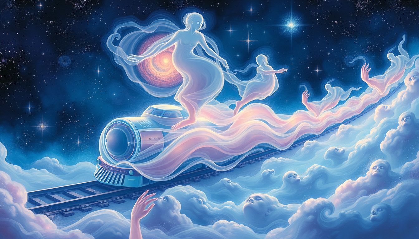 Im Expresszug jemanden suchen symbolisiert Eile und innere Unruhe.