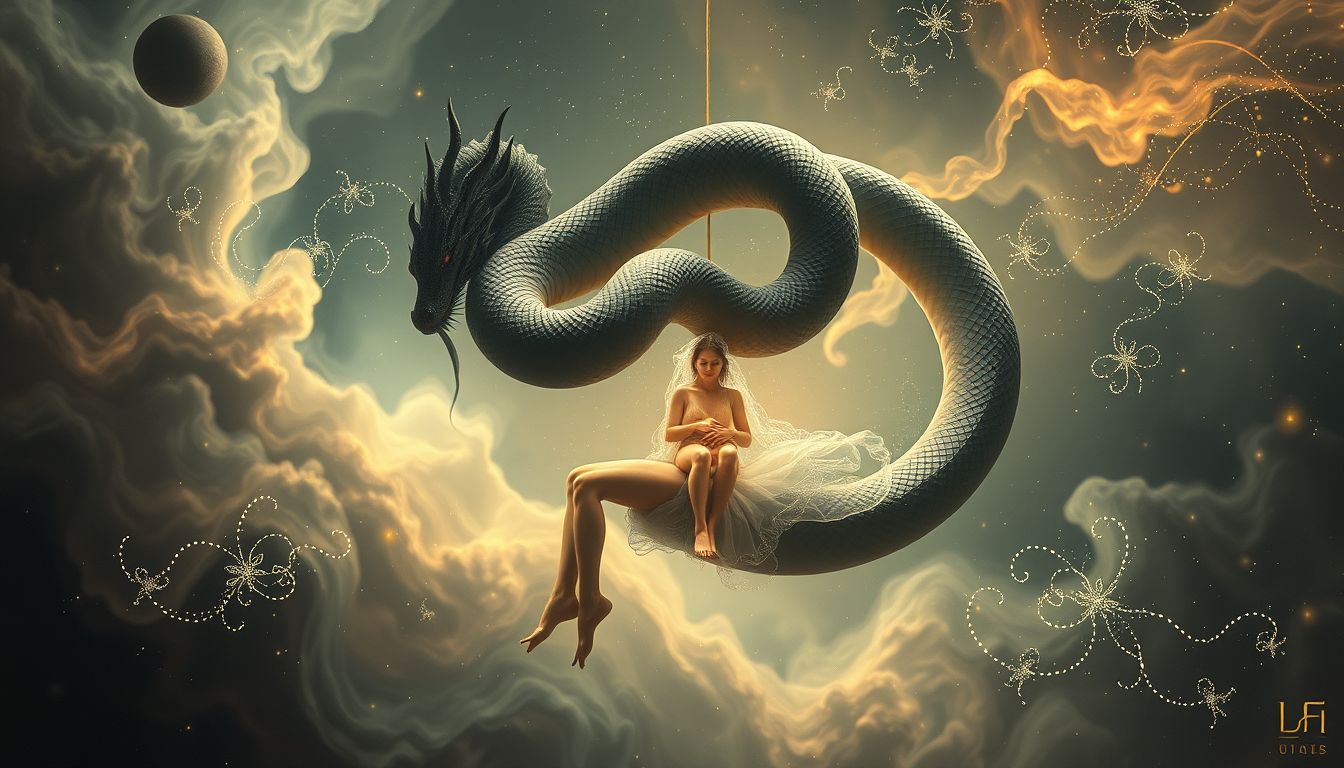 Ein Drache im Traum symbolisiert oft innere Ängste und Herausforderungen.
