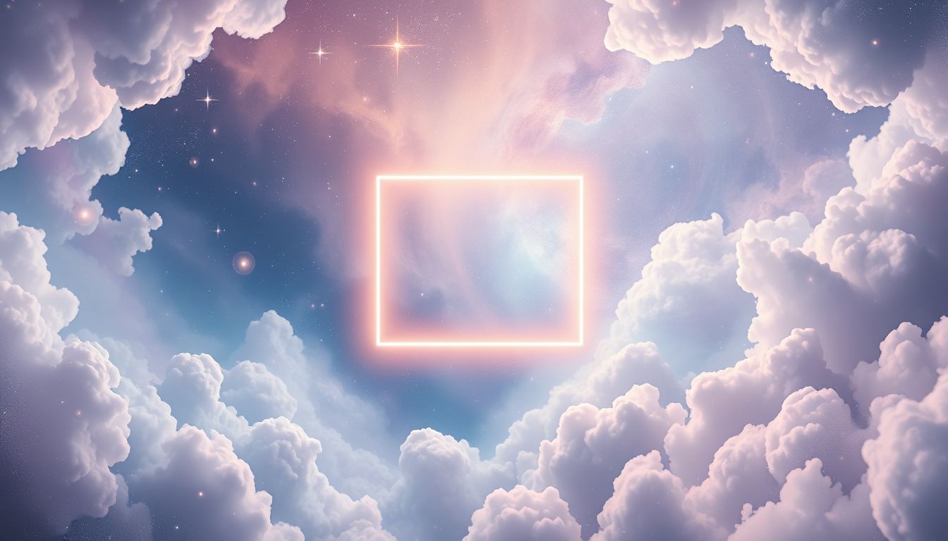 Ein leerer Rahmen symbolisiert unerfüllte Erwartungen und neue Möglichkeiten.