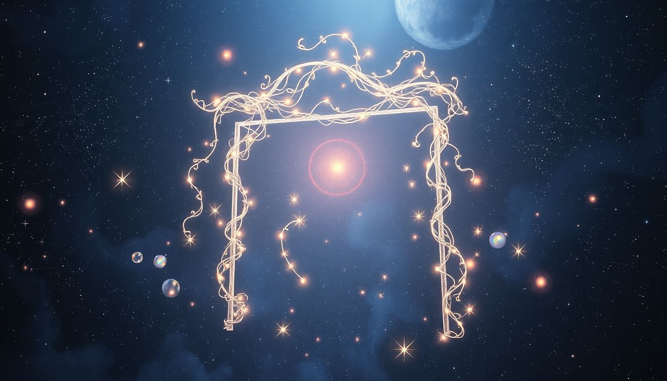 Ein Spalier im Traum symbolisiert Schutz und persönliche Entwicklung.