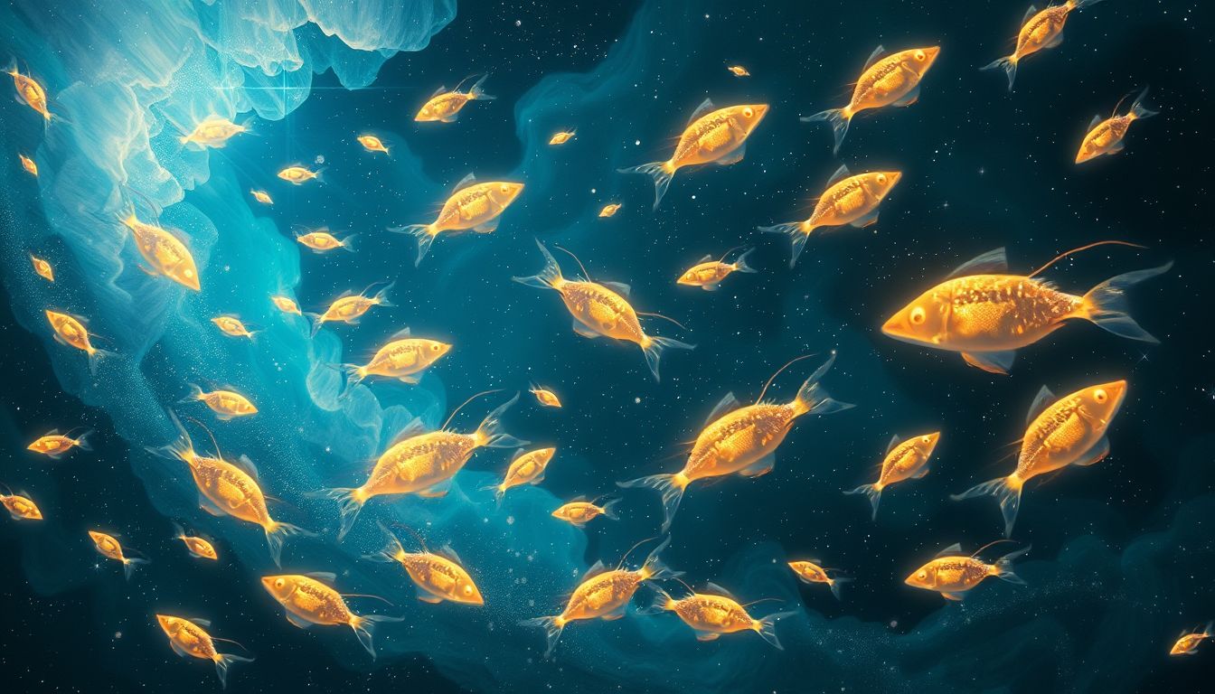 Viele Fische fangen symbolisiert Wohlstand und neue Möglichkeiten im Traum.