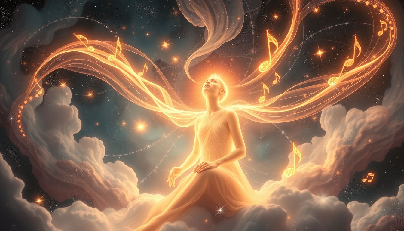 Traum 6 symbolisiert innere Stärke und Selbstbewusstsein beim Singen.