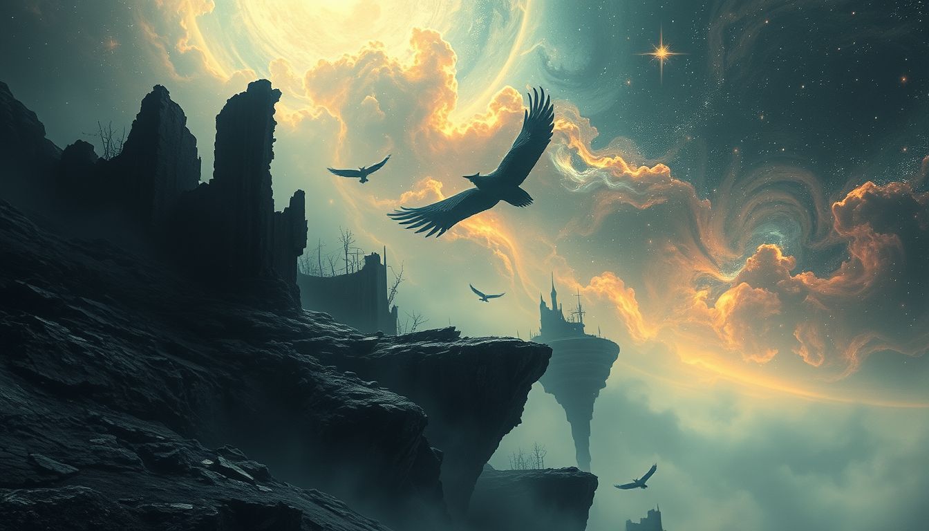 Ein verlassener Ort im Traum symbolisiert oft innere Einsamkeit.