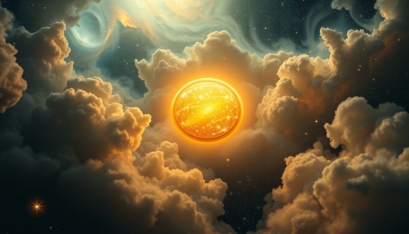 Eine goldene Wurfscheibe symbolisiert wertvolle Chancen im Traum.