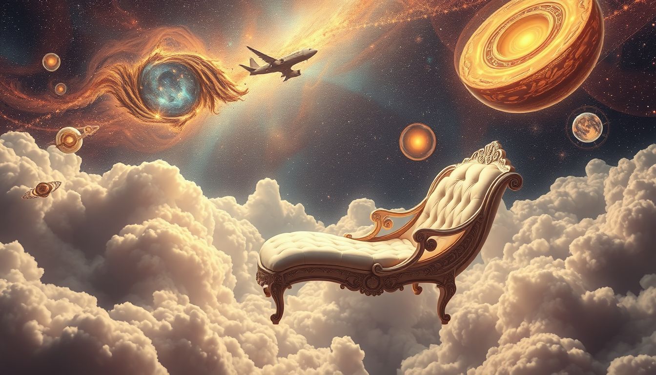Eine luxuriöse Portechaise symbolisiert Reichtum und gesellschaftlichen Aufstieg.