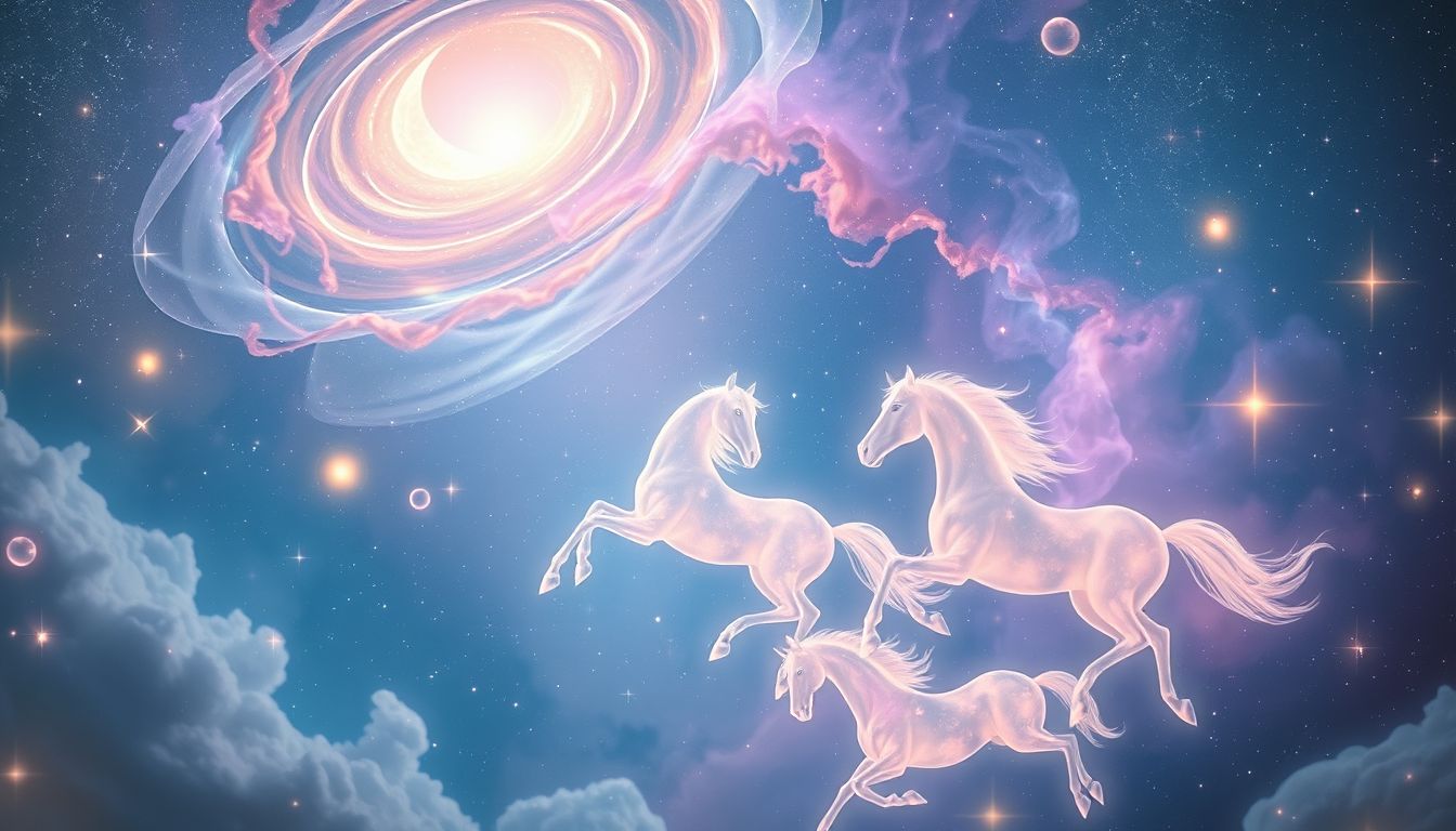 Geheime Pferdewetten im Traum symbolisieren verborgene Wünsche und Risiken.