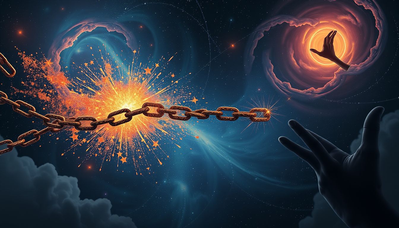 Traum 9 symbolisiert den inneren Widerstand gegen Manipulation und Kontrolle.