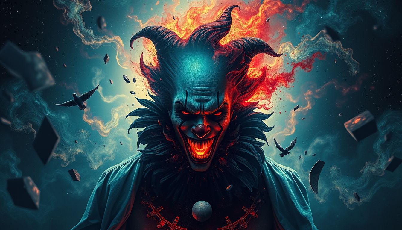 Aggressive Buffo symbolisiert oft unterdrückte Wut im Traum.
