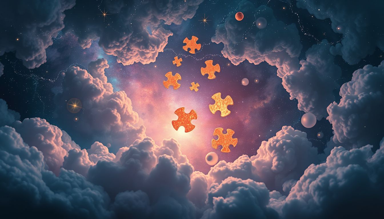 Ein gescheiterter Puzzle-Versuch symbolisiert innere Frustration und Lernprozesse.