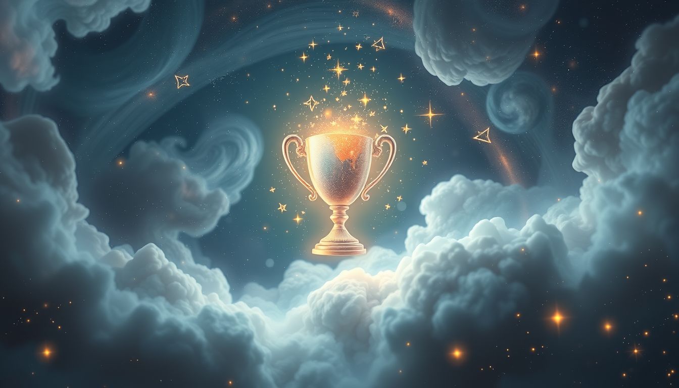 Ein Gewinntraum symbolisiert Hoffnung auf Erfolg und Anerkennung.