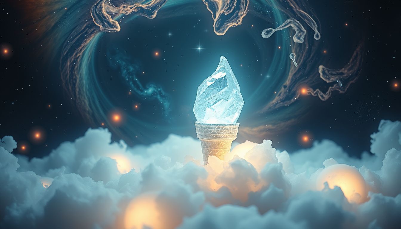 Ein Eiskegel im Traum symbolisiert emotionale Kälte und Distanz.