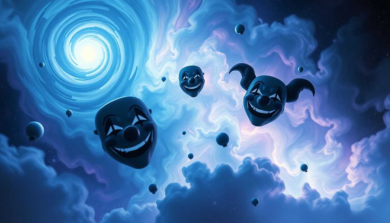 Clownträume spiegeln oft Angst vor Lächerlichkeit und Chaos wider.