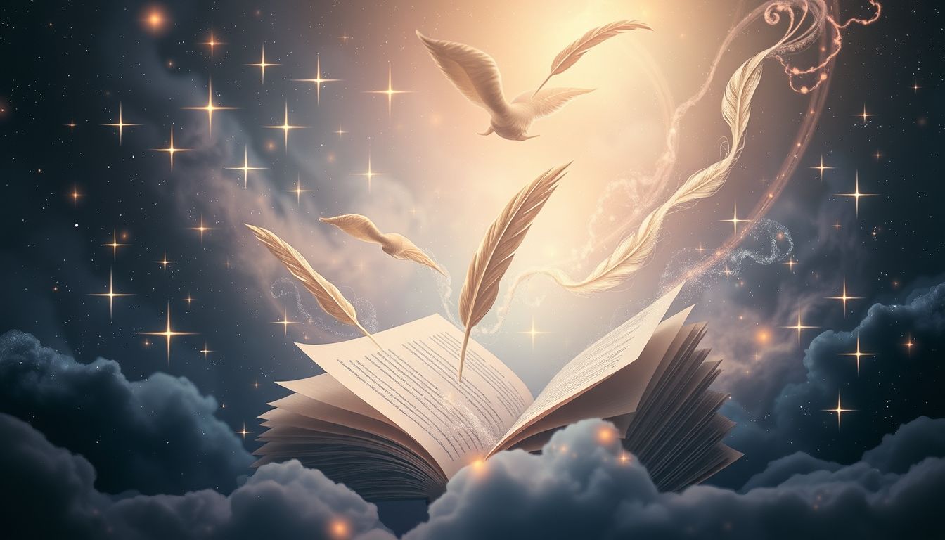 Träume fördern Kreativität durch literarische Fantasie und tiefes Wissen.