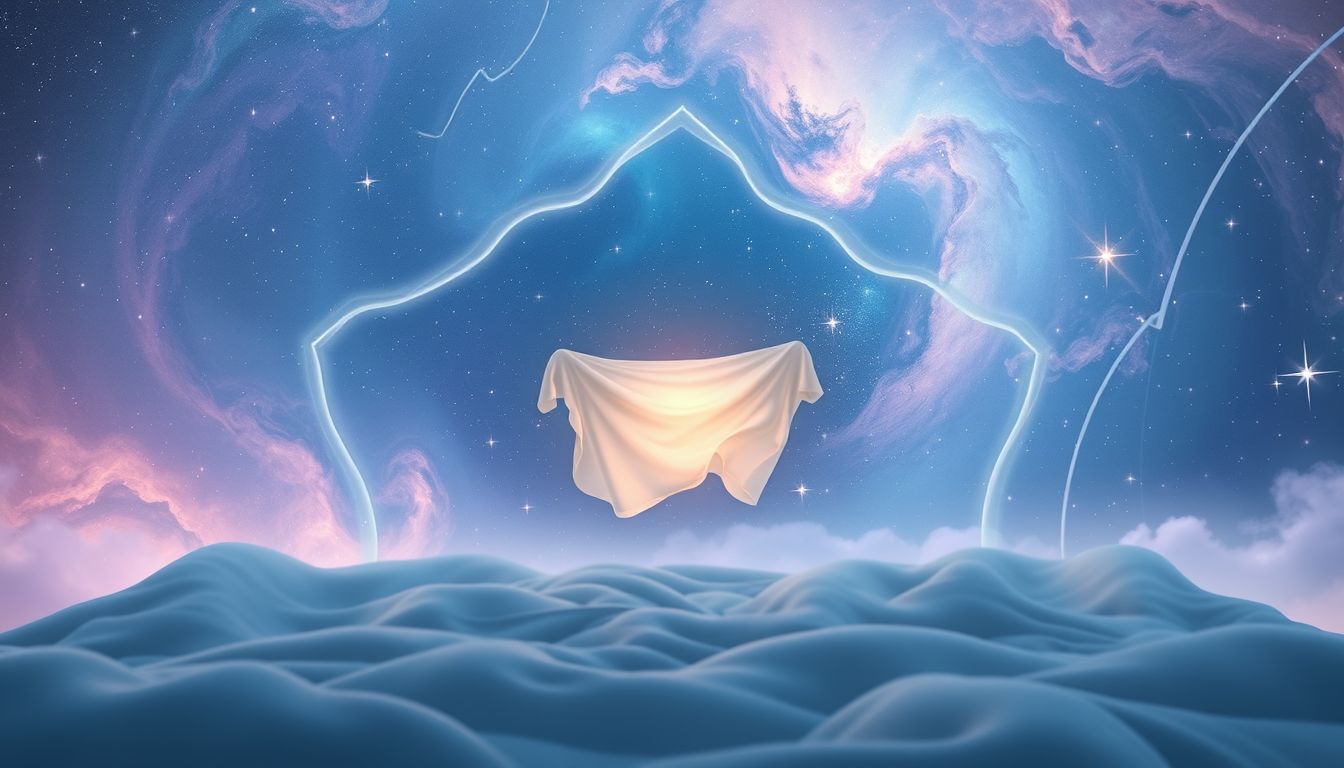 Eine Tuchent außerhalb des Schlafzimmers symbolisiert unbewusste Konflikte.