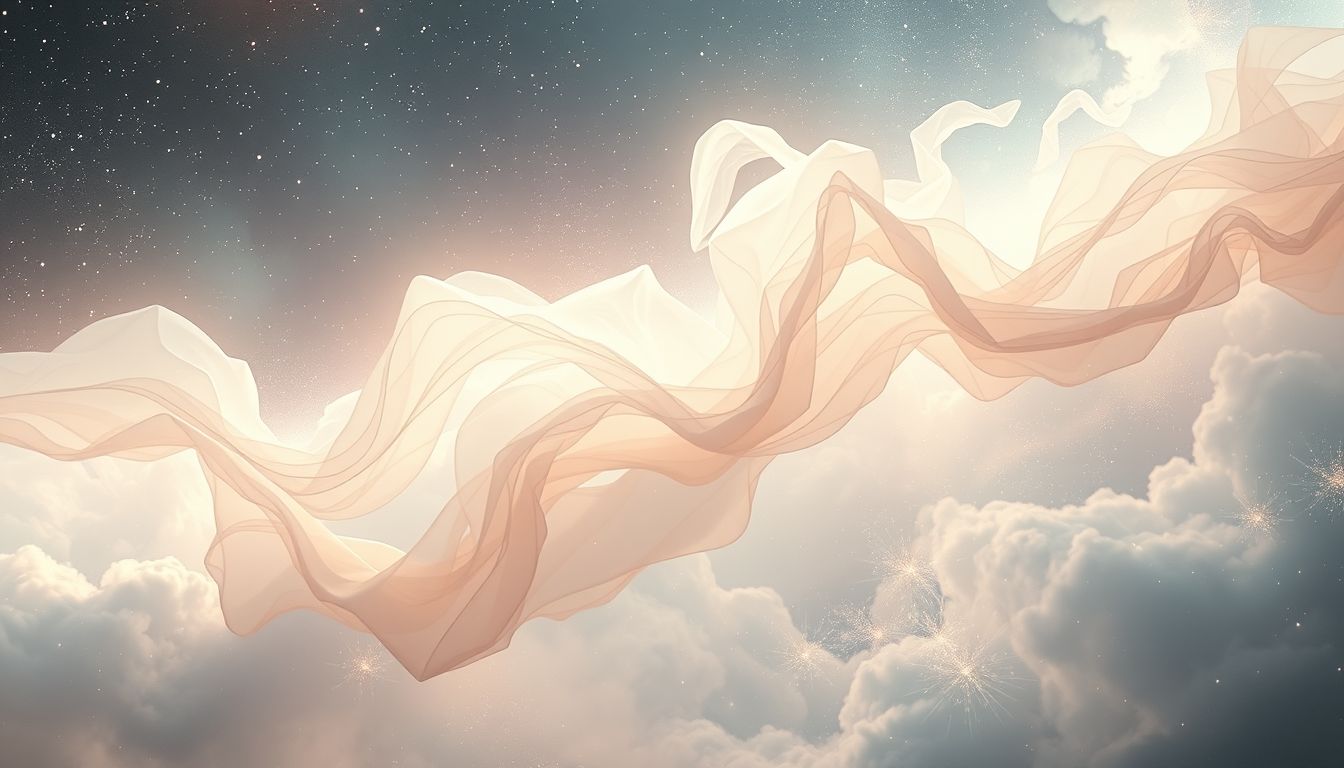 Eine leichte Tuchent symbolisiert Freiheit und neue Lebensperspektiven.