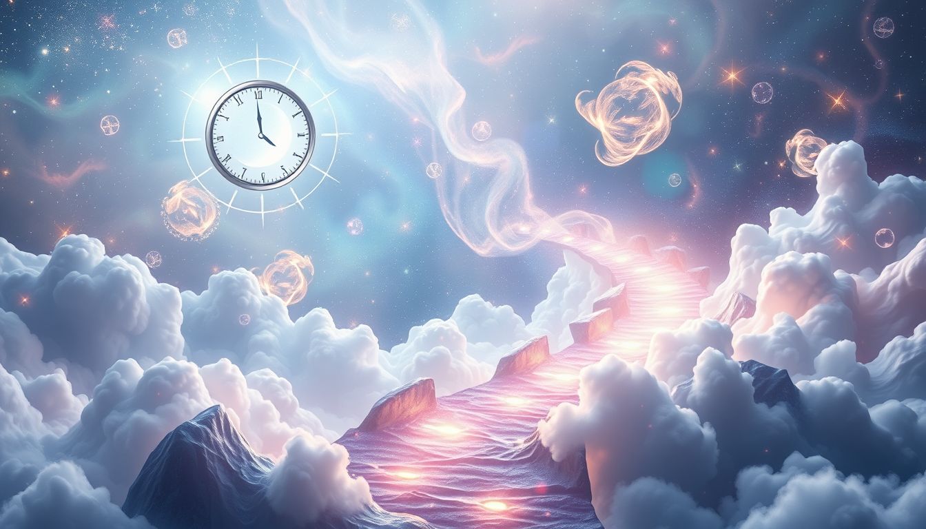 Die Uhr symbolisiert oft die Dringlichkeit im Lebensweg.
