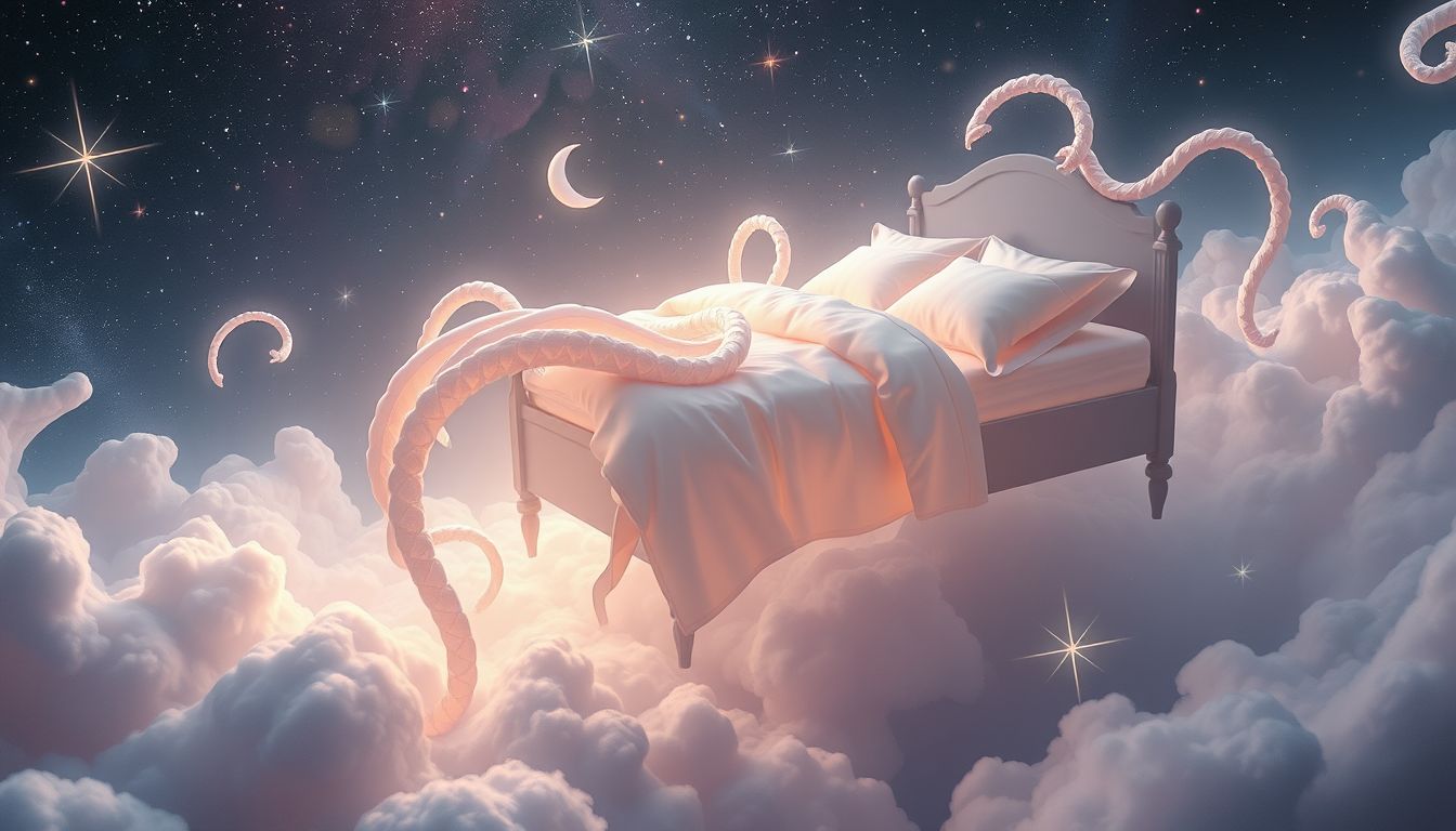 Würmer im Bett symbolisieren verborgene Ängste vor Nähe.