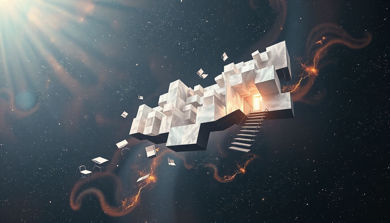 Ein Aufstand in Schule symbolisiert inneren Konflikt und Selbstbehauptung.