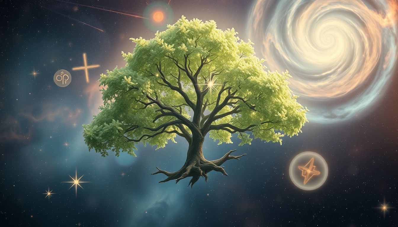 Der sprechende Erlenbaum symbolisiert Weisheit und verborgene Nachrichten im Traum.