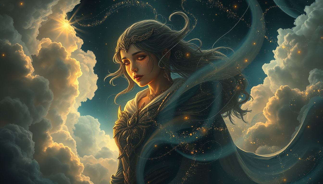 Ein weinender Recke symbolisiert verborgene innere Stärke und Verletzlichkeit.