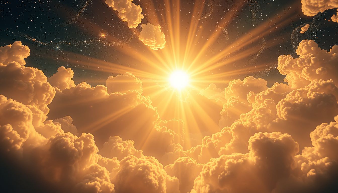 Träume von Sonnenstrahlen symbolisieren oft Hoffnung und positive Zukunft.