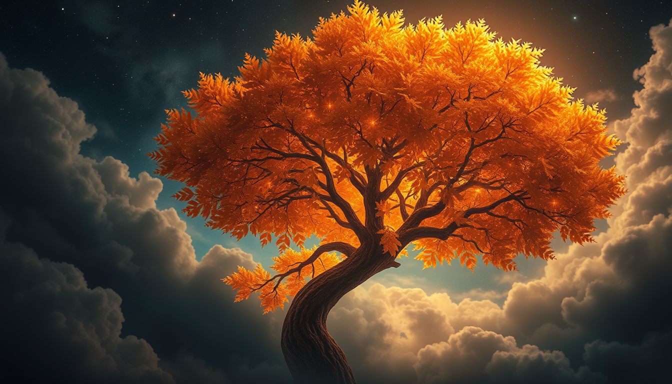 Im Herbst symbolisiert der Kastanienbaum Vergänglichkeit und Reife im Traum.