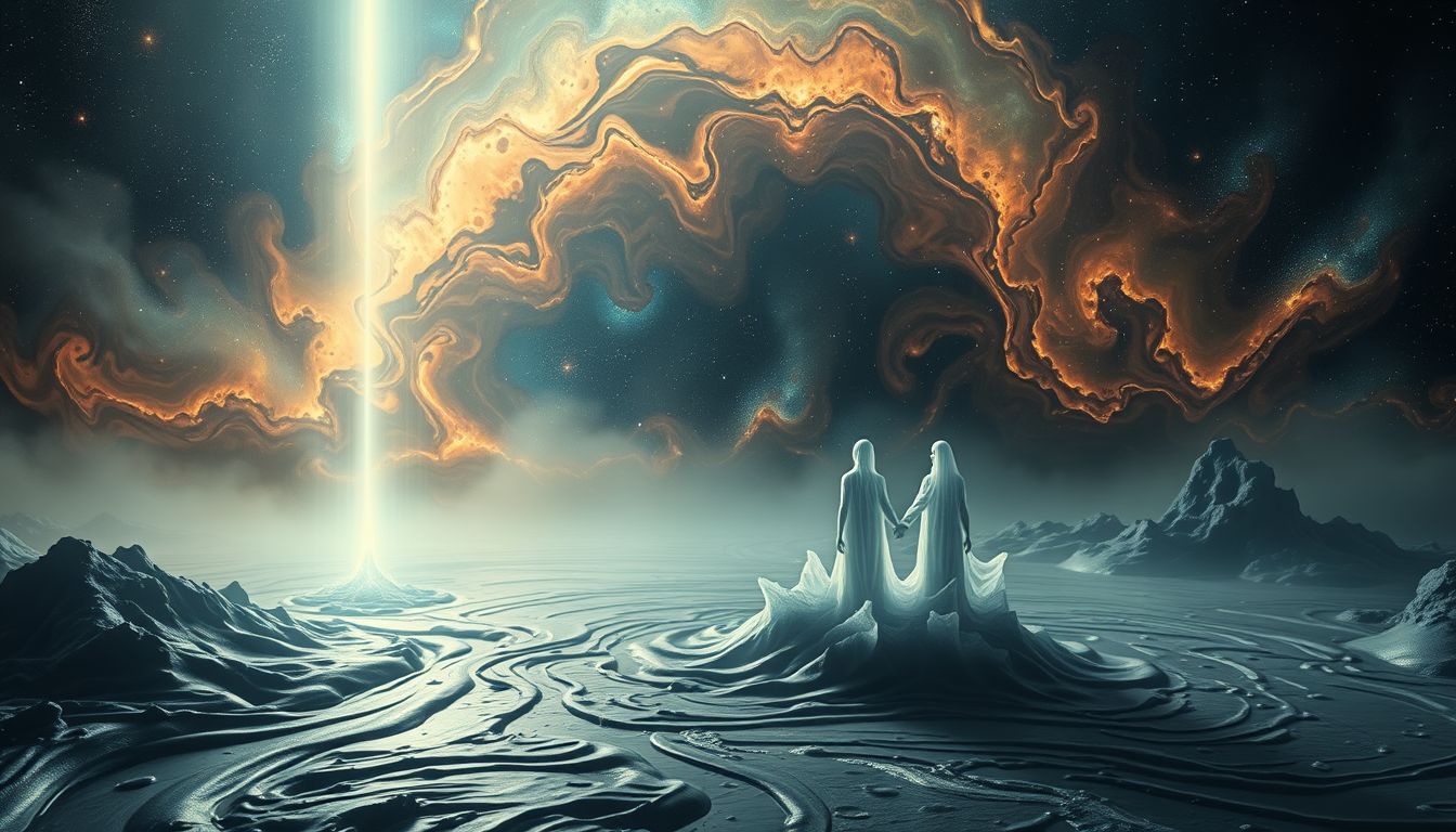 Träume von Schlamm symbolisieren oft innere Verwirrung und Befreiung.