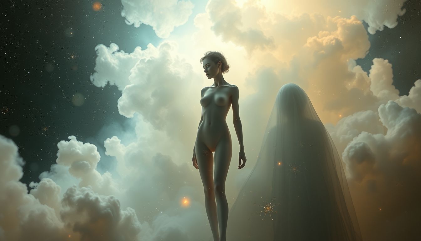 Träume von Abmagerung spiegeln oft Selbstzweifel und Körperwahrnehmung wider.