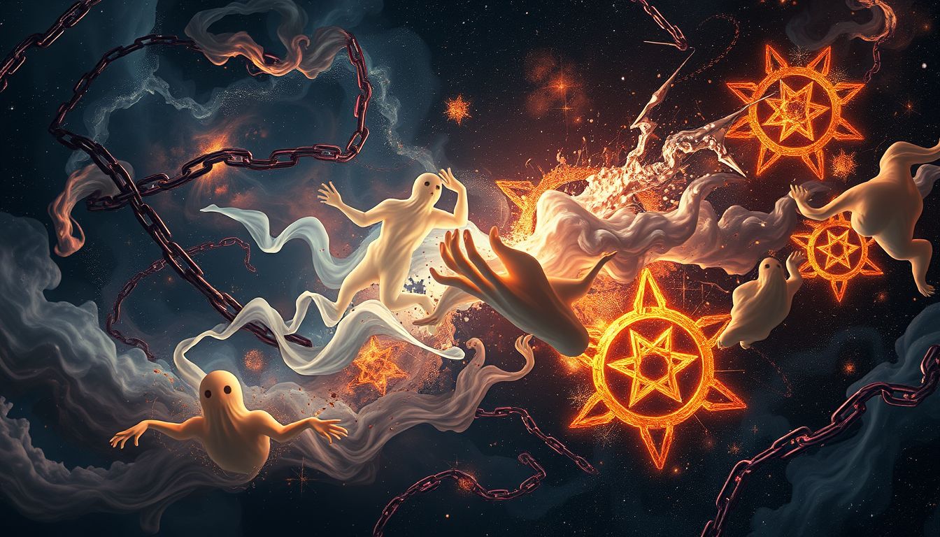 Ein gewalttätiger Aufstandstraum kündigt innere Konflikte an.