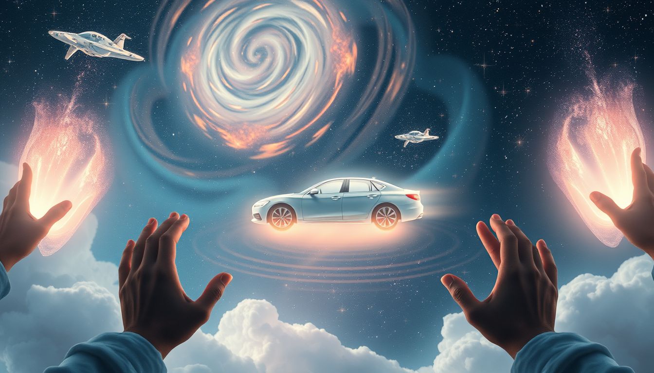 Ein versichertes Auto im Traum symbolisiert Schutz vor Verlustängsten.