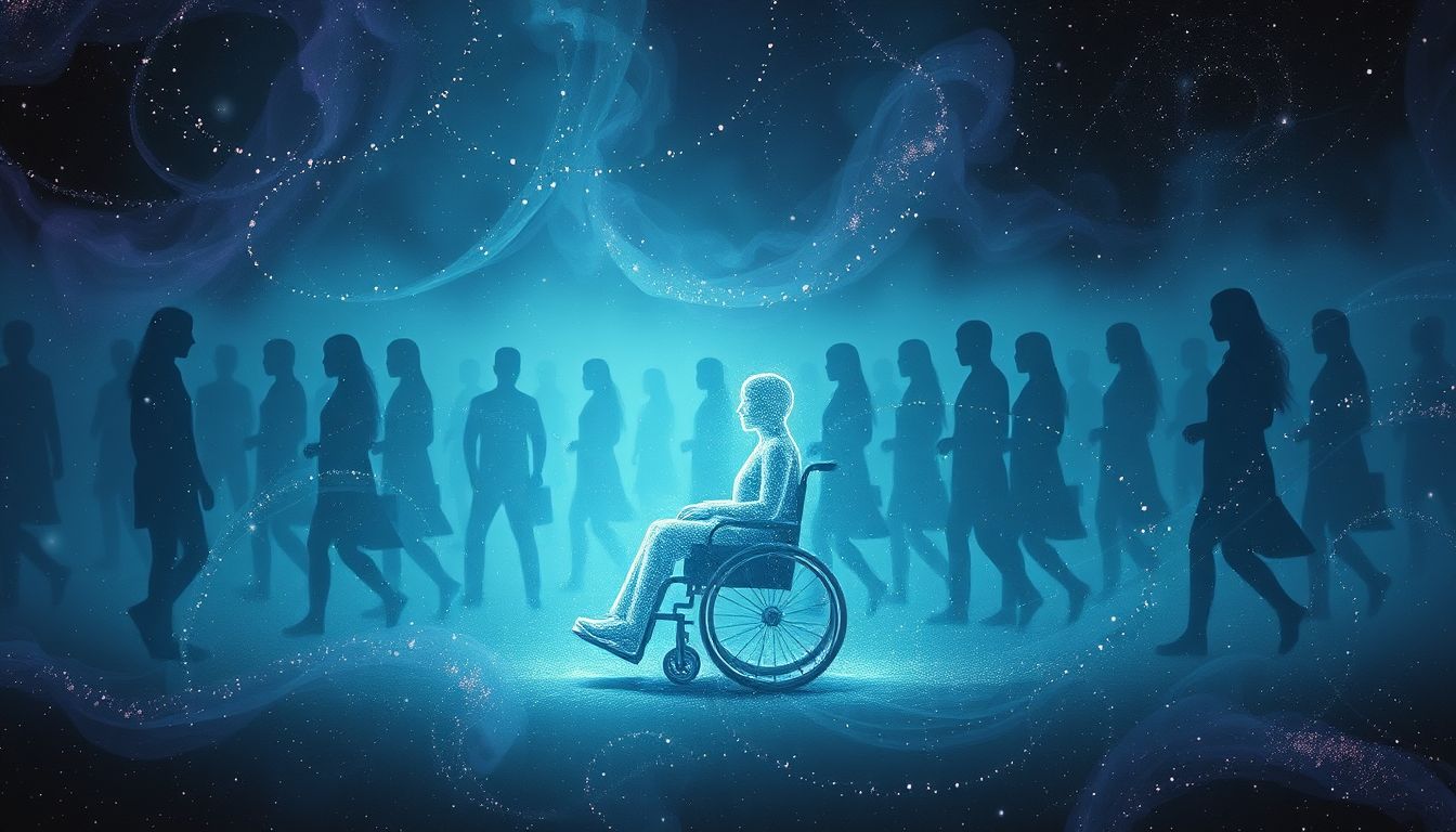 Rollstuhlträume spiegeln oft Ängste vor sozialer Isolation wider.