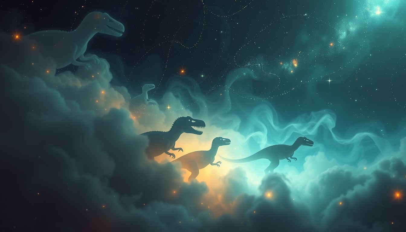 Das Aussterben der Dinosaurier symbolisiert oft tiefgreifende Veränderungen im Traum.