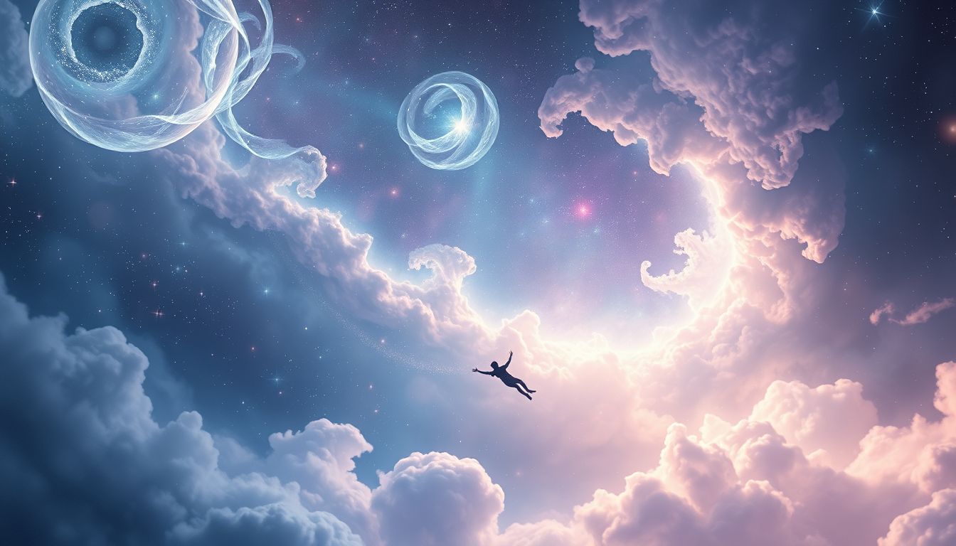 Das Aufwachen in einer anderen Welt symbolisiert Neuanfang und Selbstfindung.
